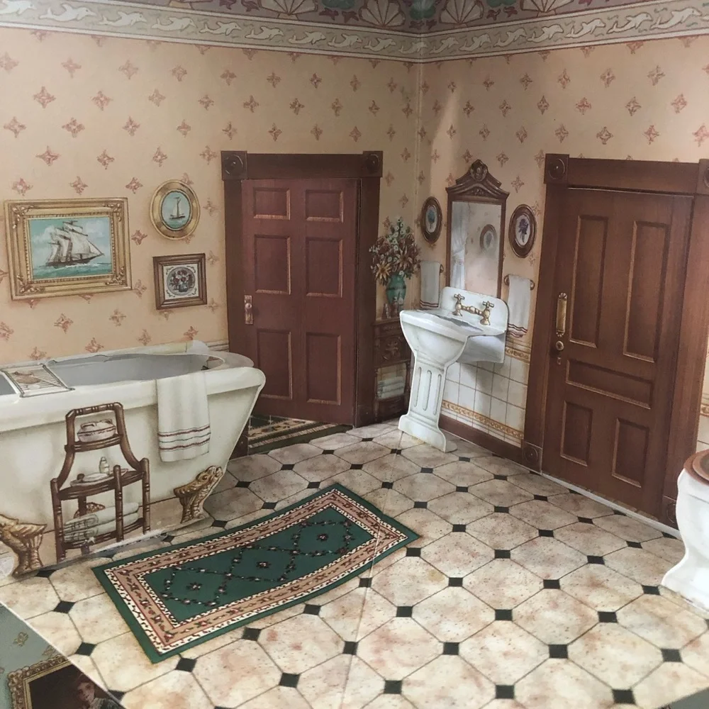 A Three Dimensional Victorian Doll House 3D Pop-Up Playset book